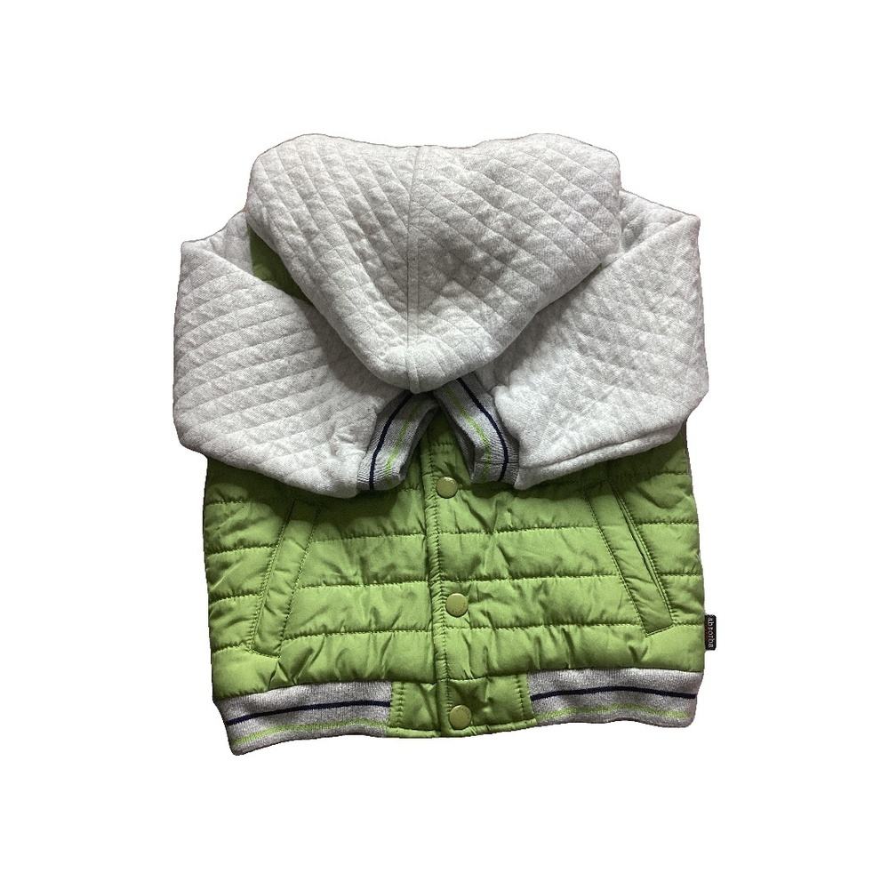 Unisex Army Green | Grey Jacket size: 18 months